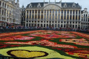 Belgie, památky UNESCO a květinový koberec - Belgie - Brusel