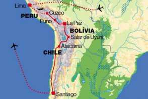 Chile, Peru, Bolívie - Peru