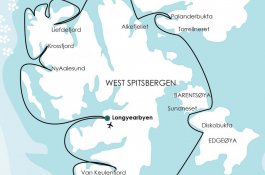 Plavba okolo Špicberk na lodi Ortelius - Špicberky