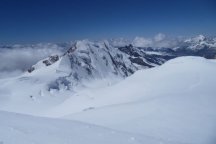 Švýcarsko, ledovcový masiv Monte Rosa - Švýcarsko