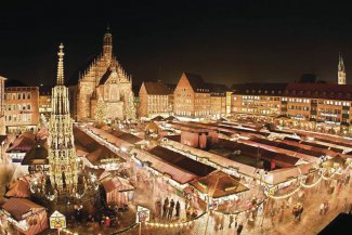 Vánoční trhy v Norimberku - Německo